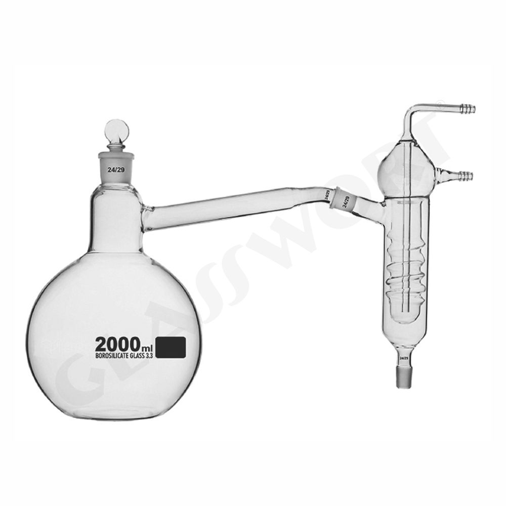 Distilling Apparatus with Friedrich Condenser, Interchangeable Joint & Stopper