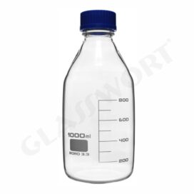 Bottles, Reagent, Screw Cap, Clear Glass