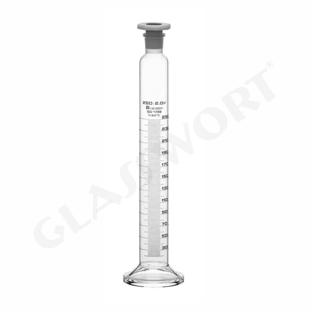 Measuring Cylinder, Round Base with Interchangeable Joint, Class B