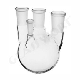 Flask, Round Bottom, Four Necks (Angular or Parallel)