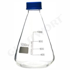 Flask, Erlenmeyer (Conical) with Screw Cap